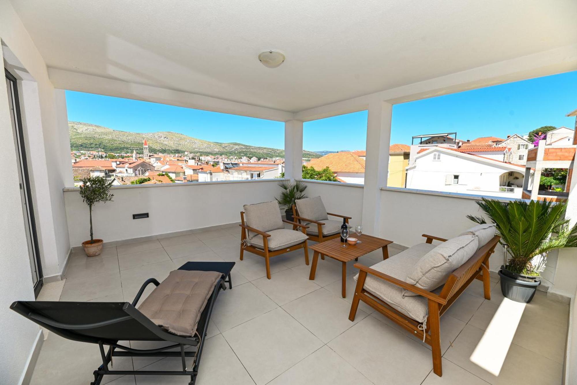 Downtown Apartments Maar Trogir Eksteriør bilde