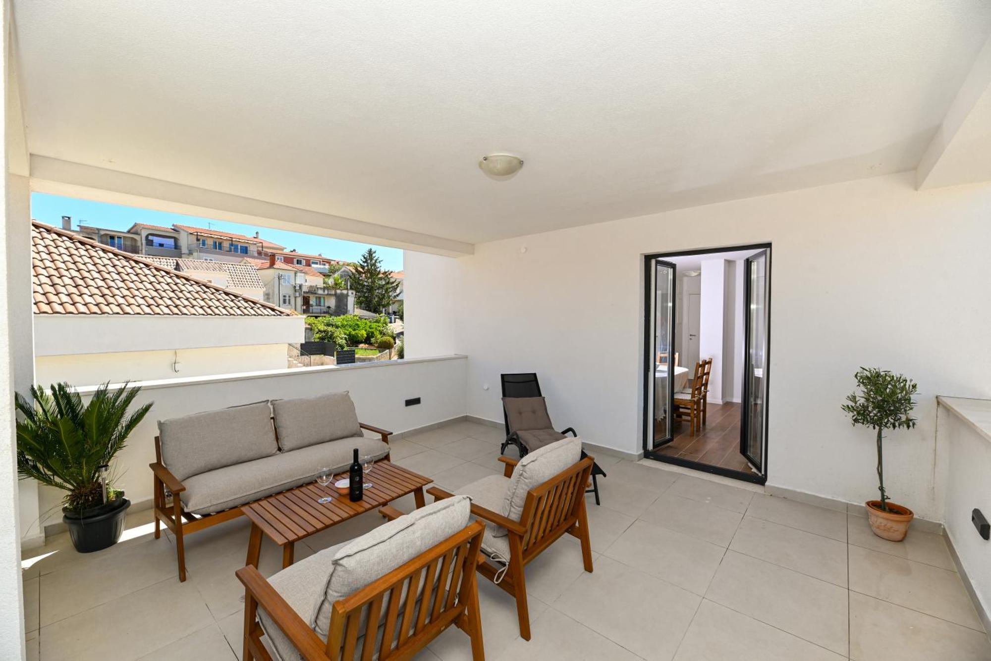 Downtown Apartments Maar Trogir Eksteriør bilde
